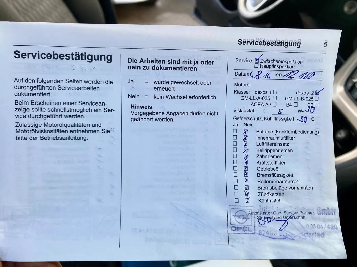 Opel Astra — Ansicht 6
